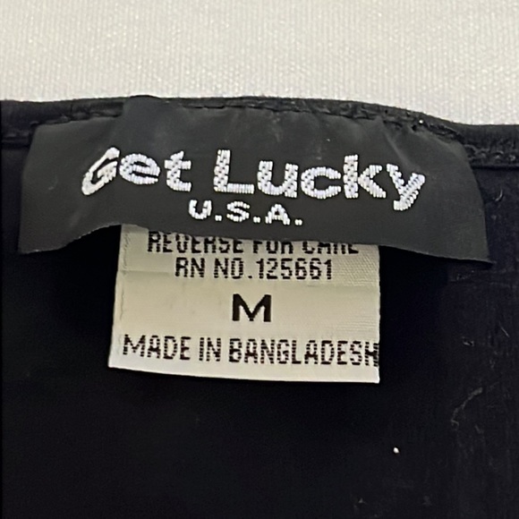 “Love from Maui” Black V neck Women’s Sz M Tee TShirt Rhinestones NWOT Bling - Picture 3 of 4